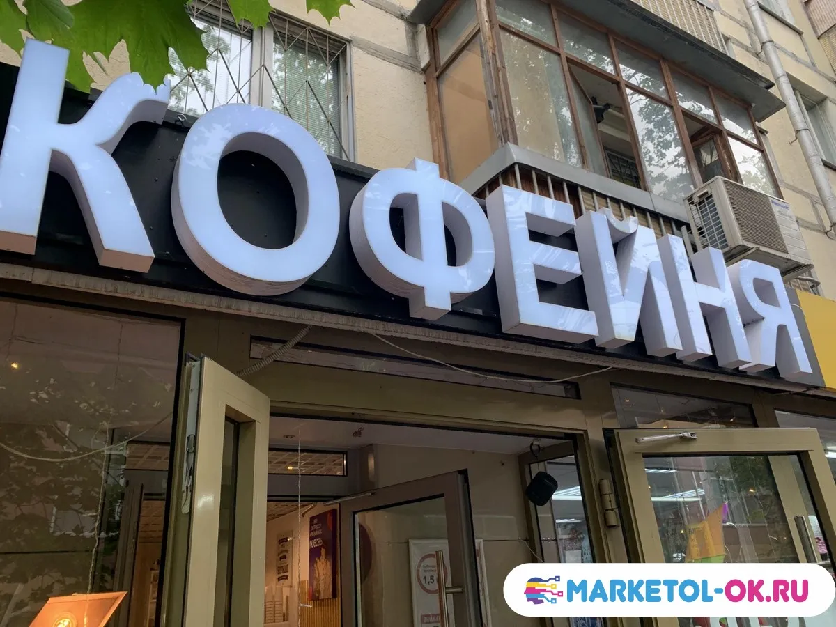 Вывески для кафе